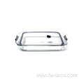 1.5L Rectangle Glass Bakeware With Lid